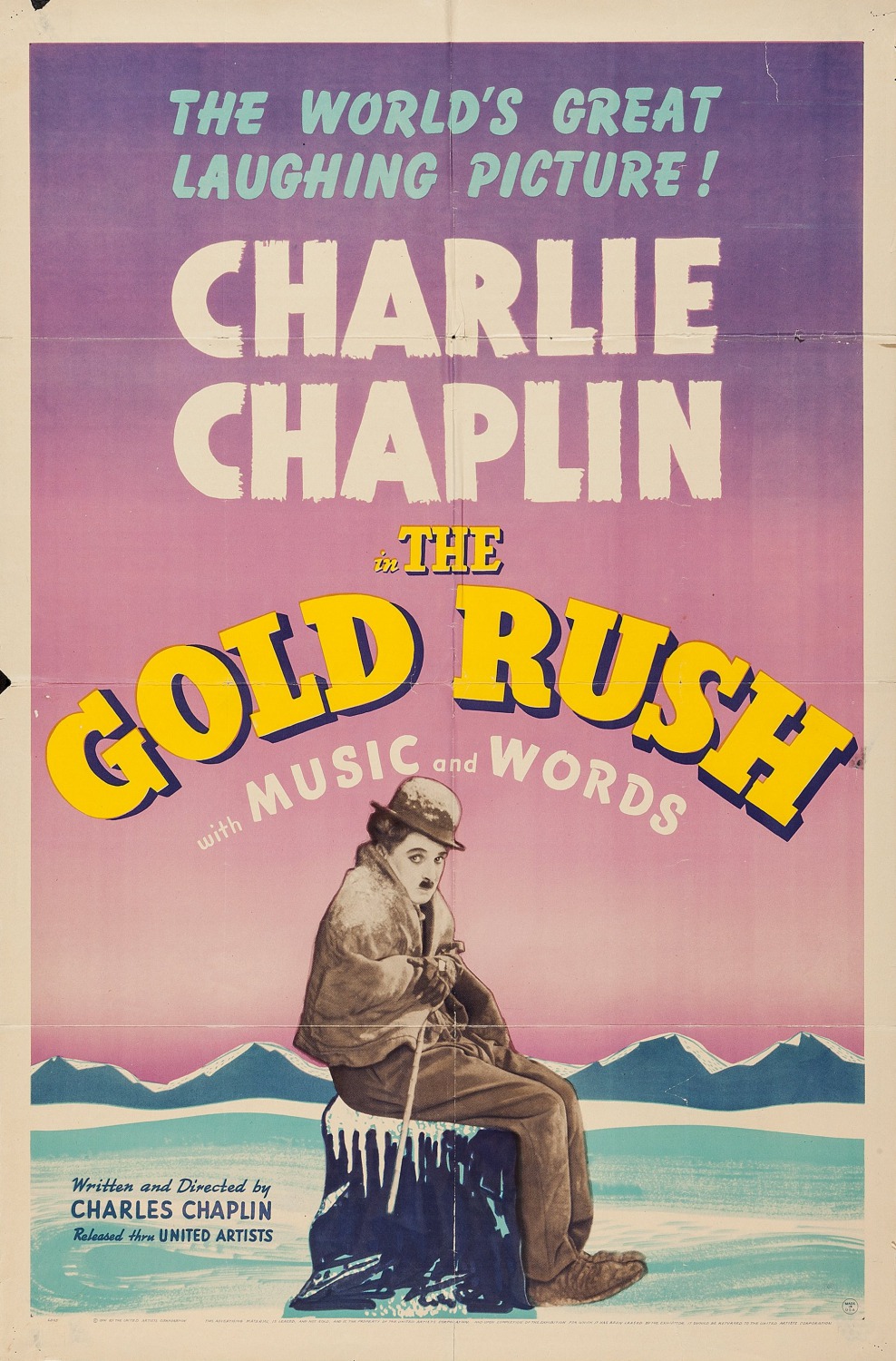 Extra Large Movie Poster Image for The Gold Rush (#4 of 6)