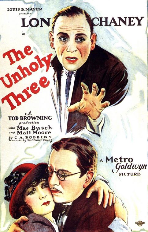 The Unholy Three Movie Poster