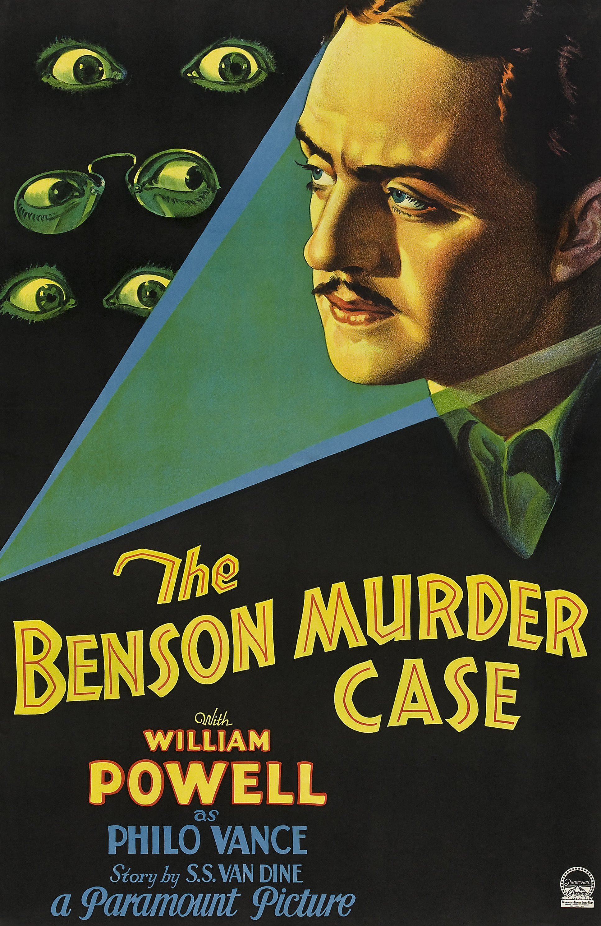 Mega Sized Movie Poster Image for The Benson Murder Case (#2 of 2)