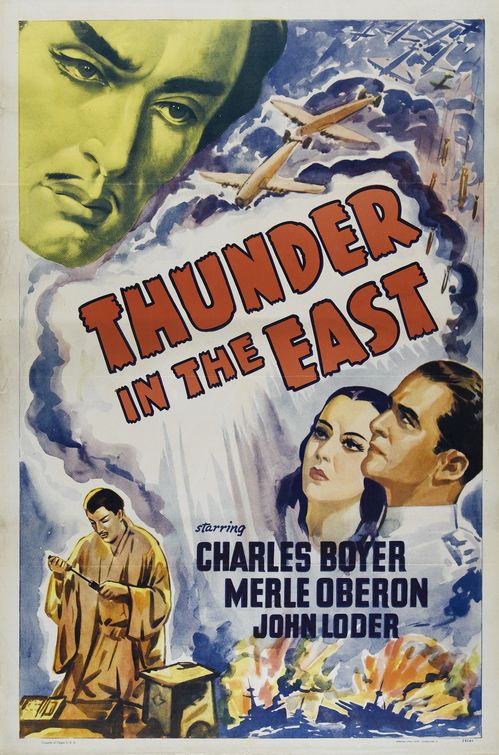 Thunder in the East Movie Poster