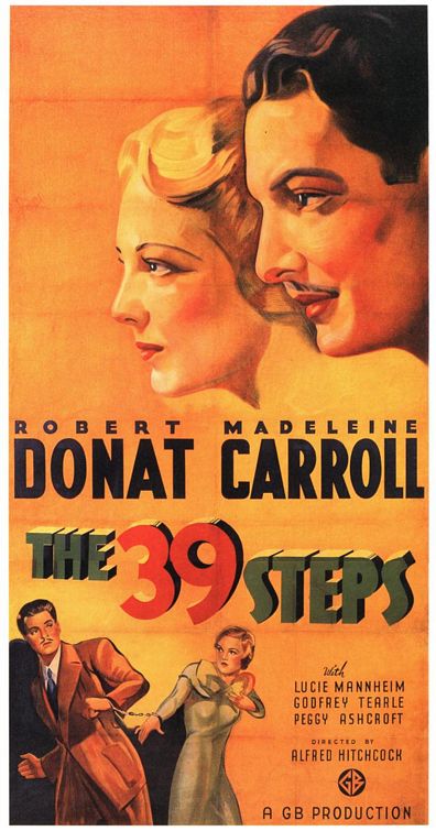 The 39 Steps Movie Poster