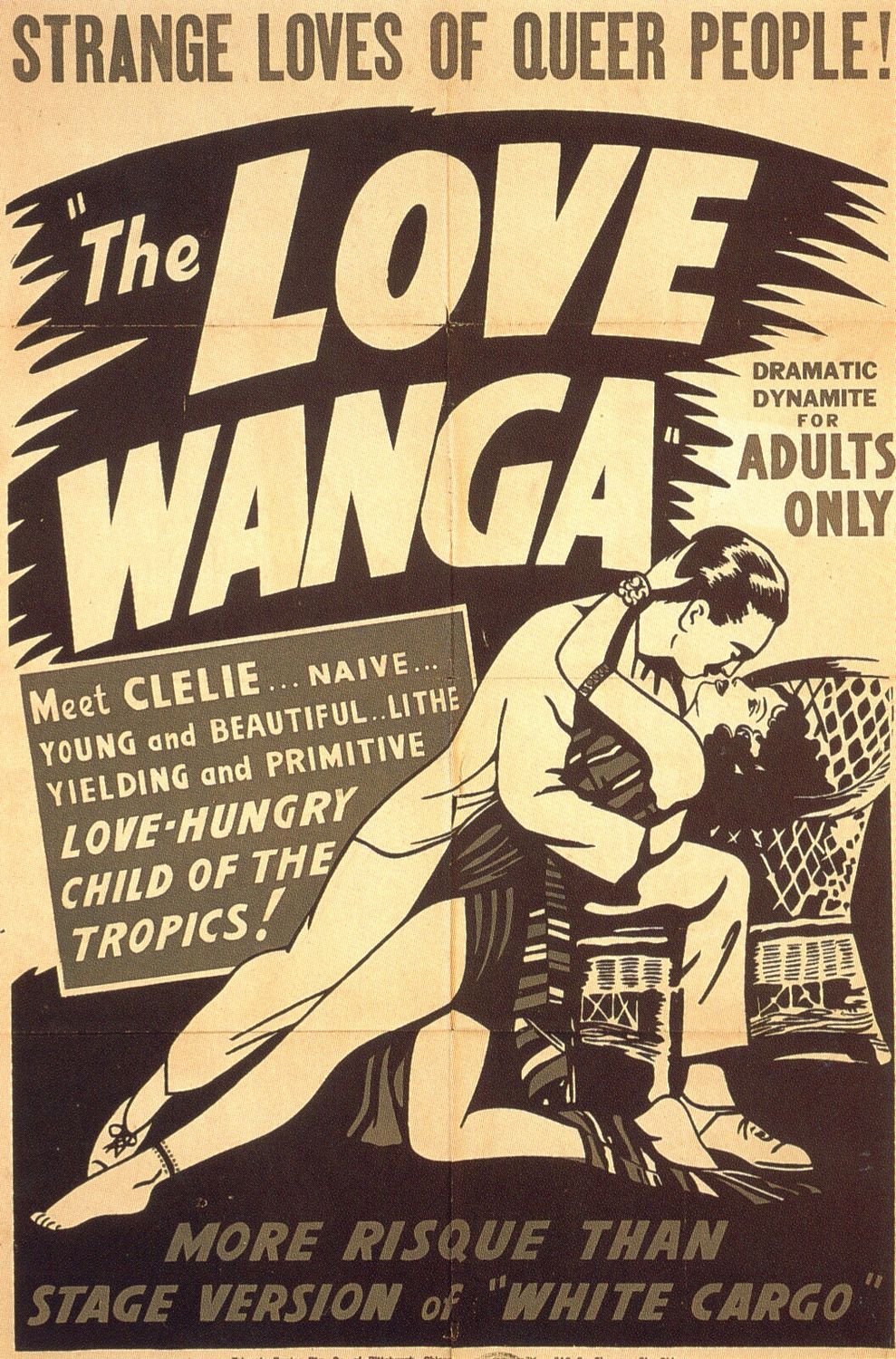 Extra Large Movie Poster Image for Ouanga (aka The Love Wanga) 