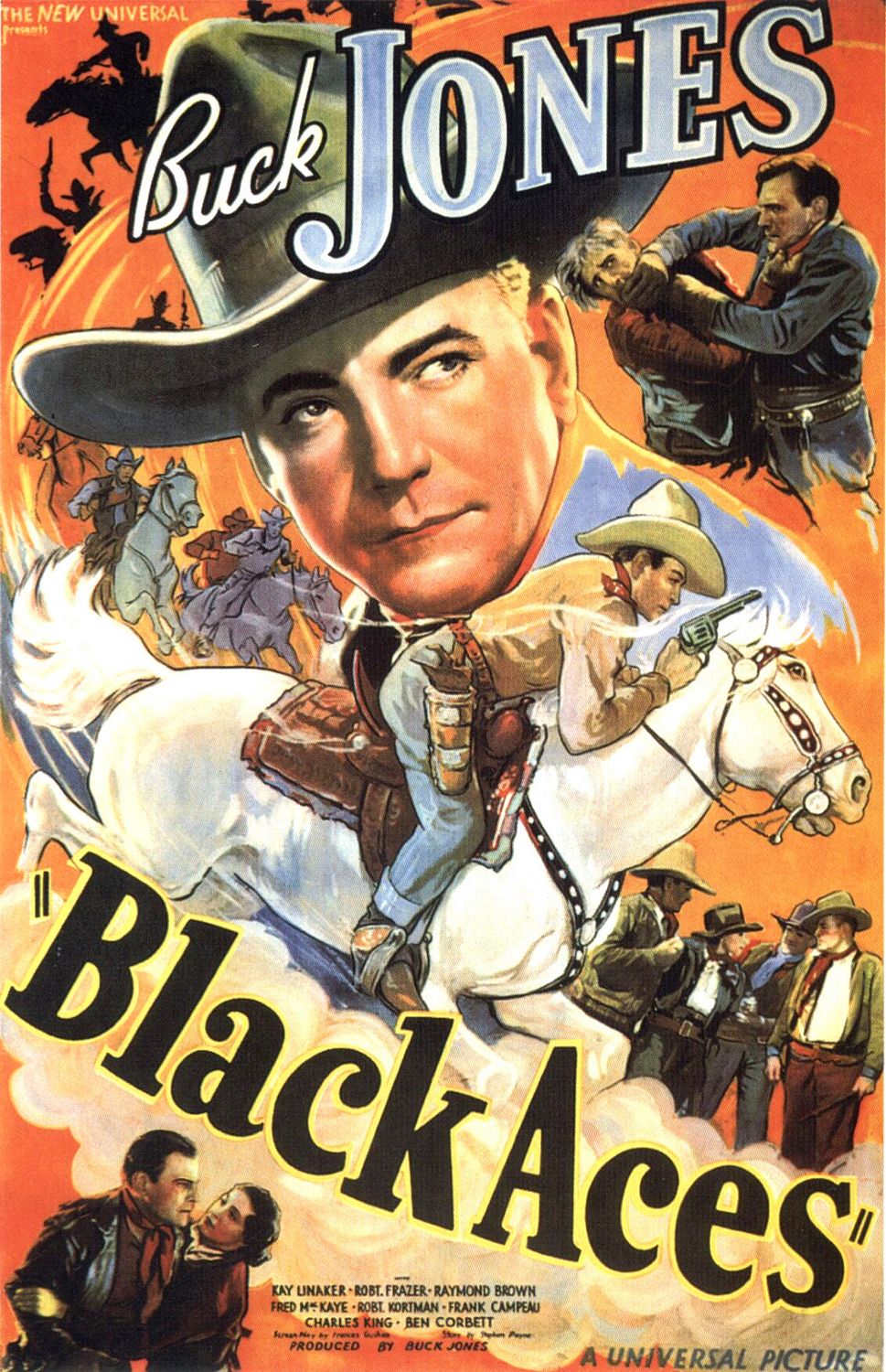 Extra Large Movie Poster Image for Black Aces 