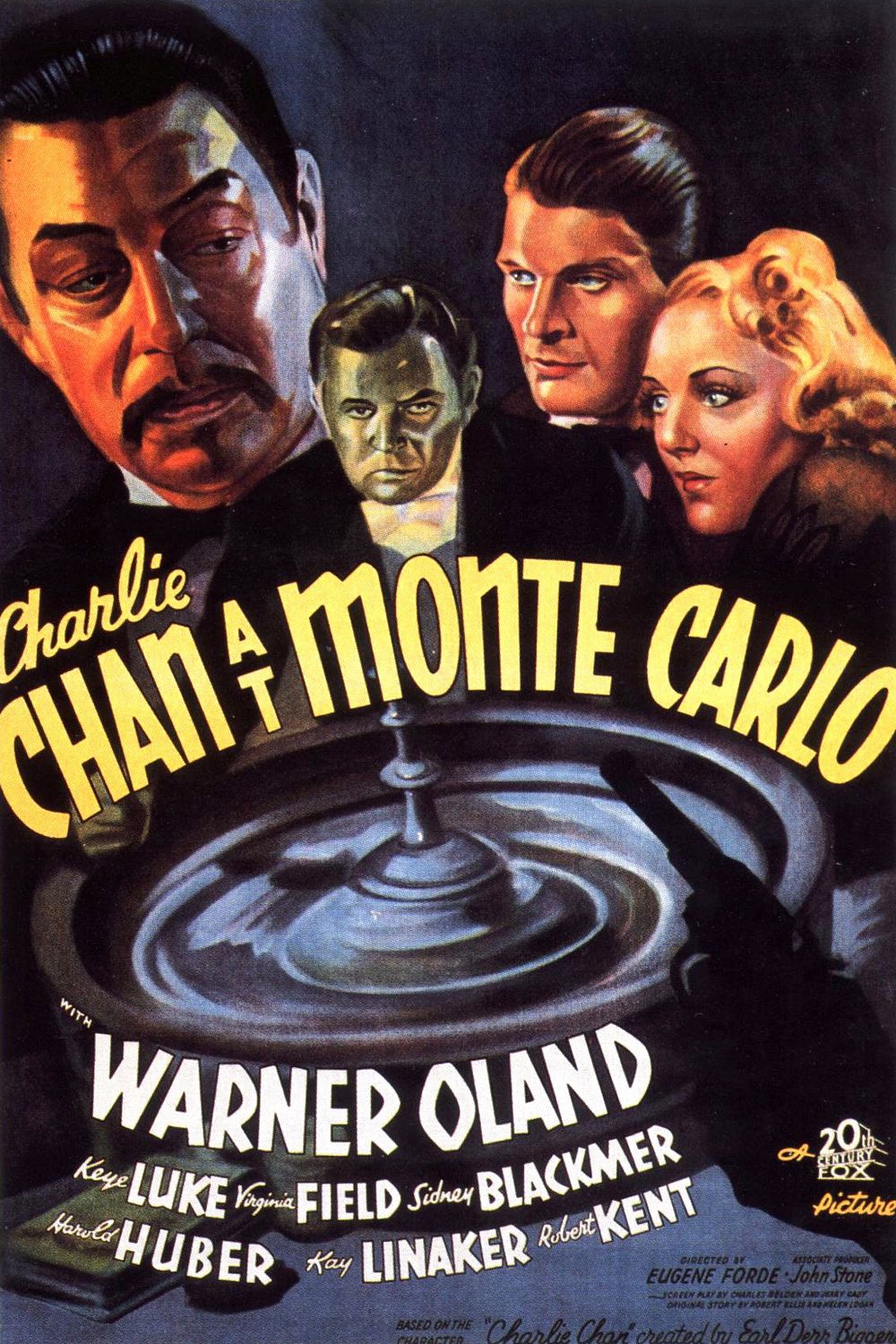 Extra Large Movie Poster Image for Charlie Chan at Monte Carlo 