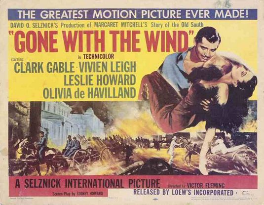 Gone With the Wind Movie Poster