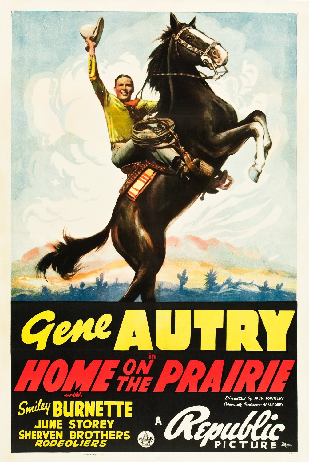 Extra Large Movie Poster Image for Home on the Prairie 