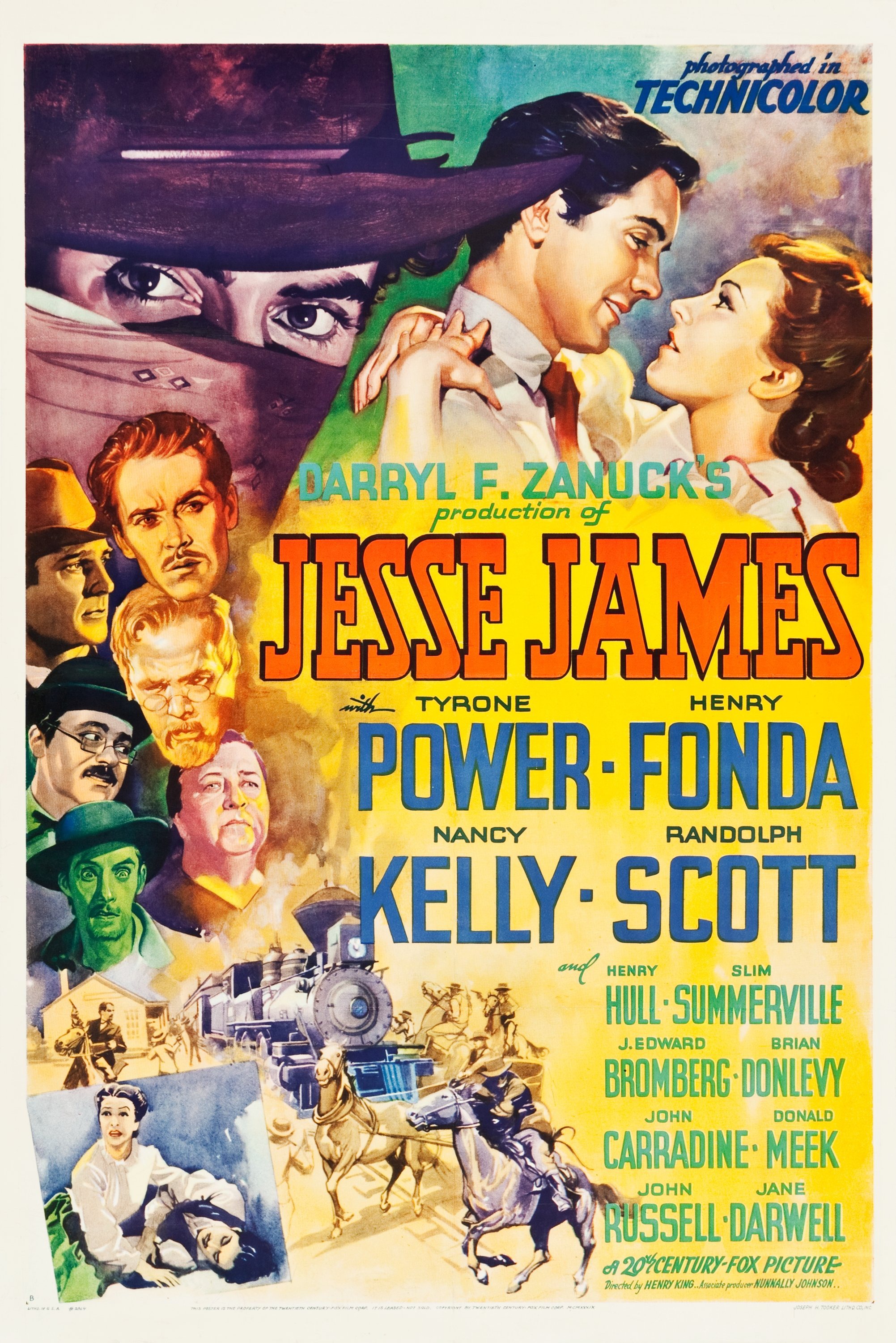 Mega Sized Movie Poster Image for Jesse James 