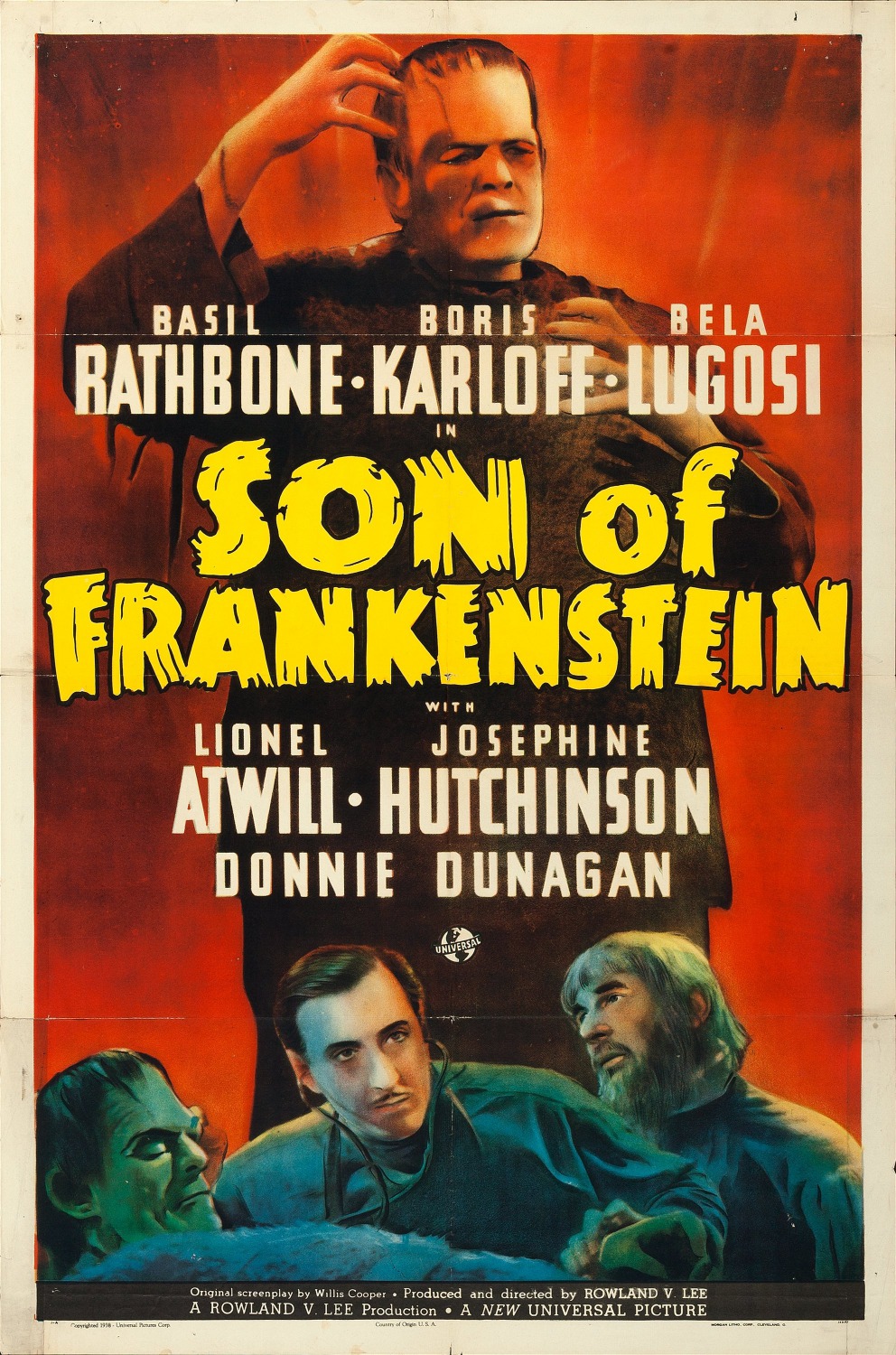 Extra Large Movie Poster Image for Son of Frankenstein 
