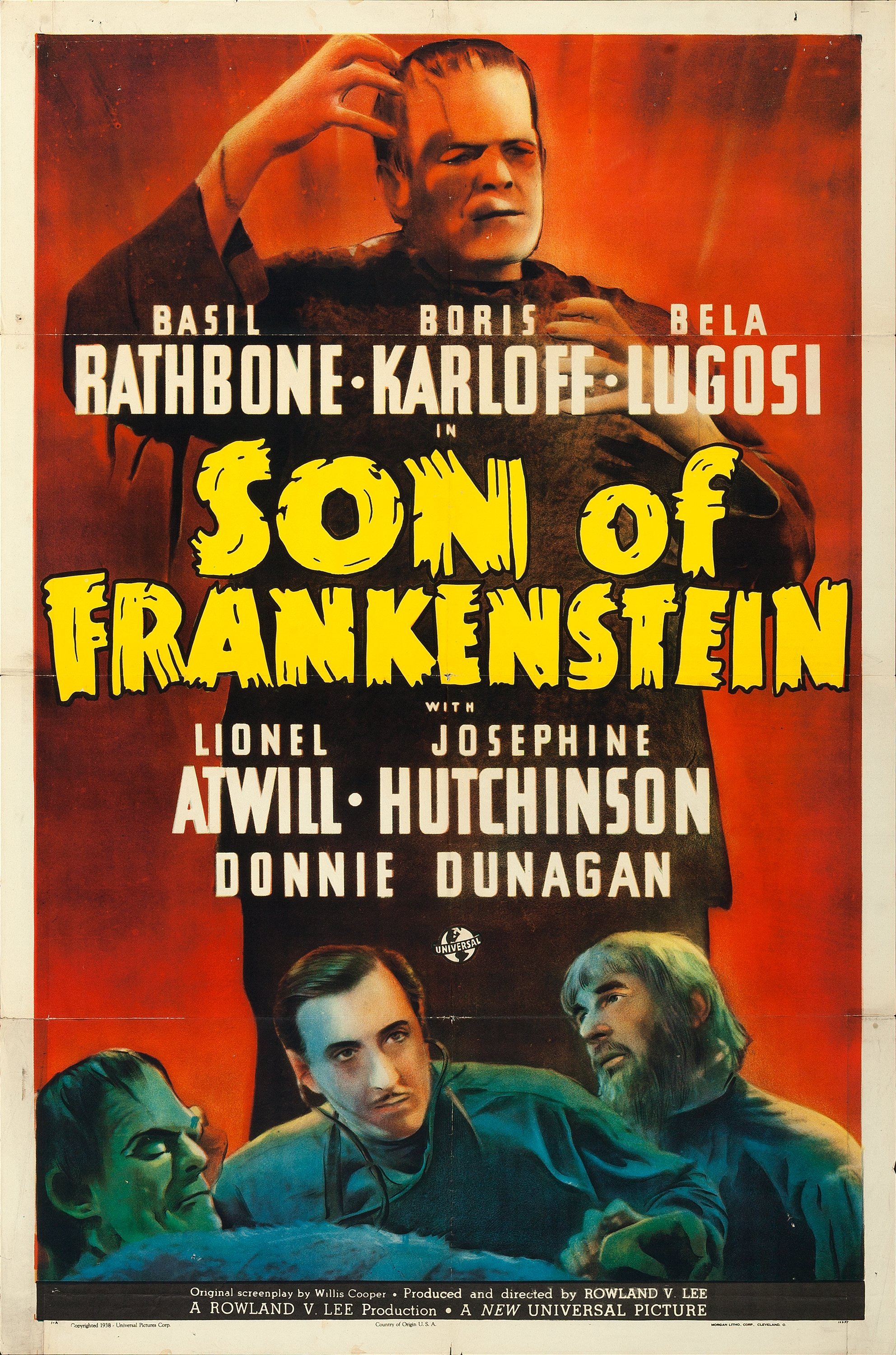 Mega Sized Movie Poster Image for Son of Frankenstein 