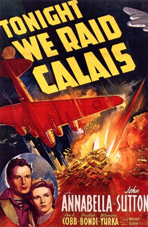 Tonight We Raid Calais Movie Poster