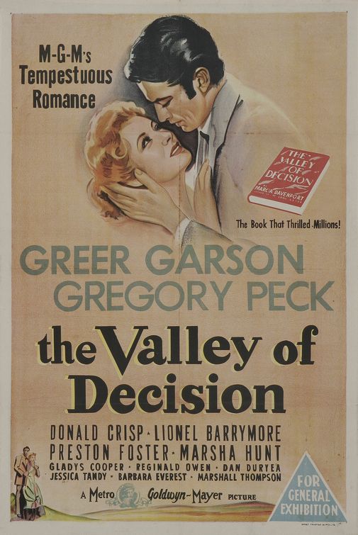 The Valley of Decision Movie Poster