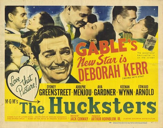The Hucksters Movie Poster