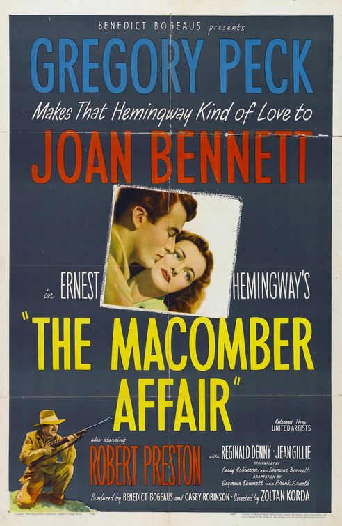 The Macomber Affair Movie Poster