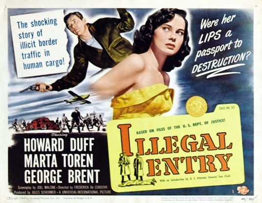Illegal Entry Movie Poster