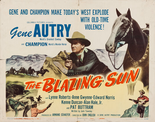 The Blazing Sun Movie Poster