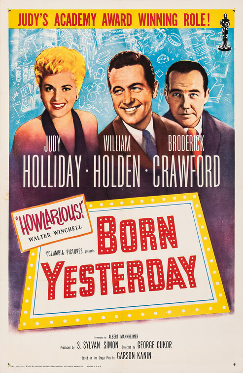 Born Yesterday Movie Poster