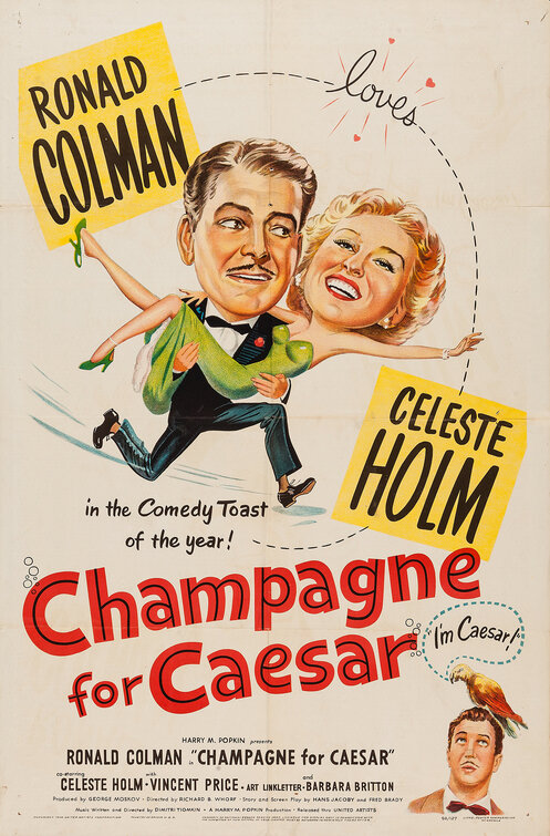 Champagne for Caesar Movie Poster