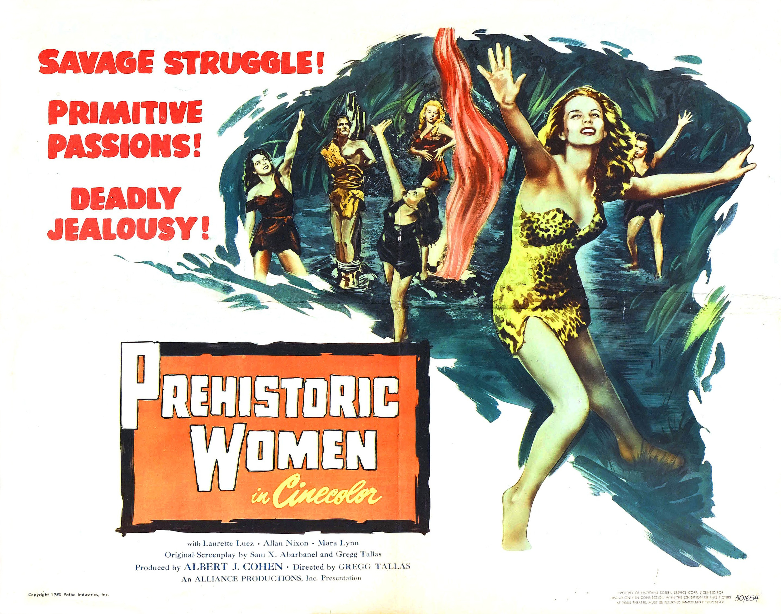 Mega Sized Movie Poster Image for Prehistoric Women (#2 of 2)