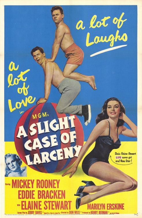 A Slight Case of Larceny Movie Poster