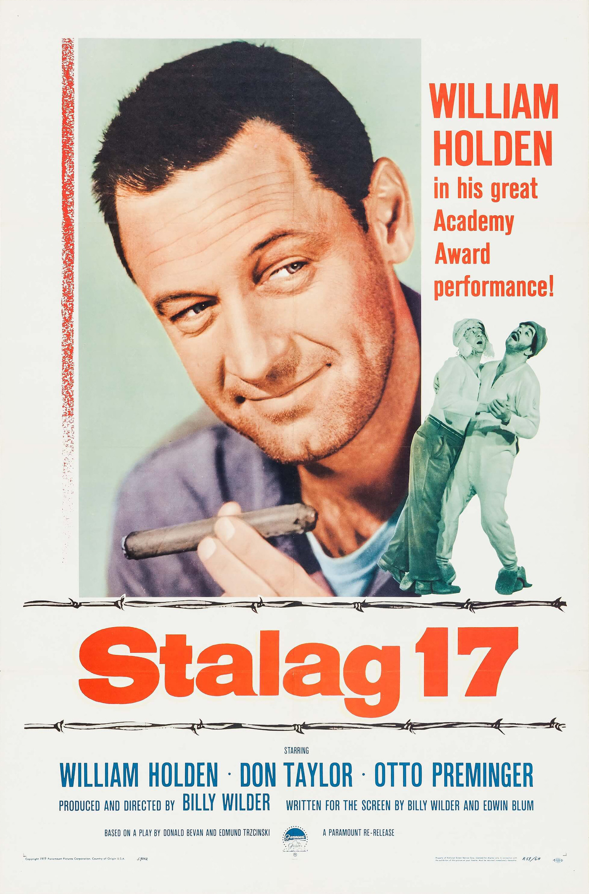 Mega Sized Movie Poster Image for Stalag 17 (#1 of 4)