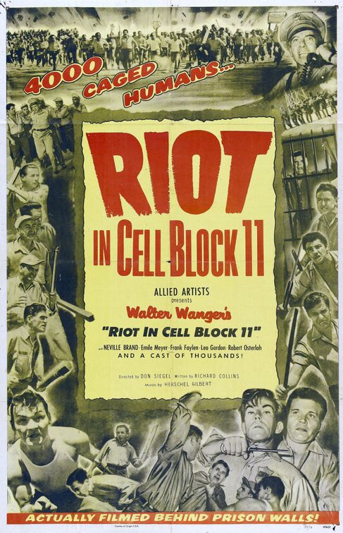 Riot in Cell Block 11 Movie Poster