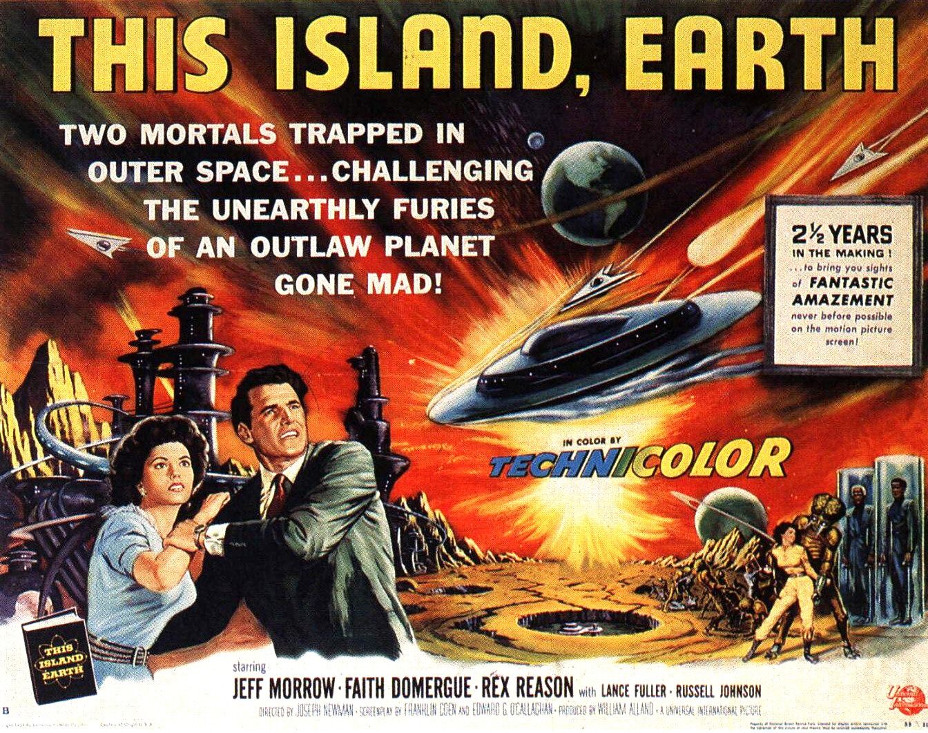 Extra Large Movie Poster Image for This Island Earth (#1 of 9)