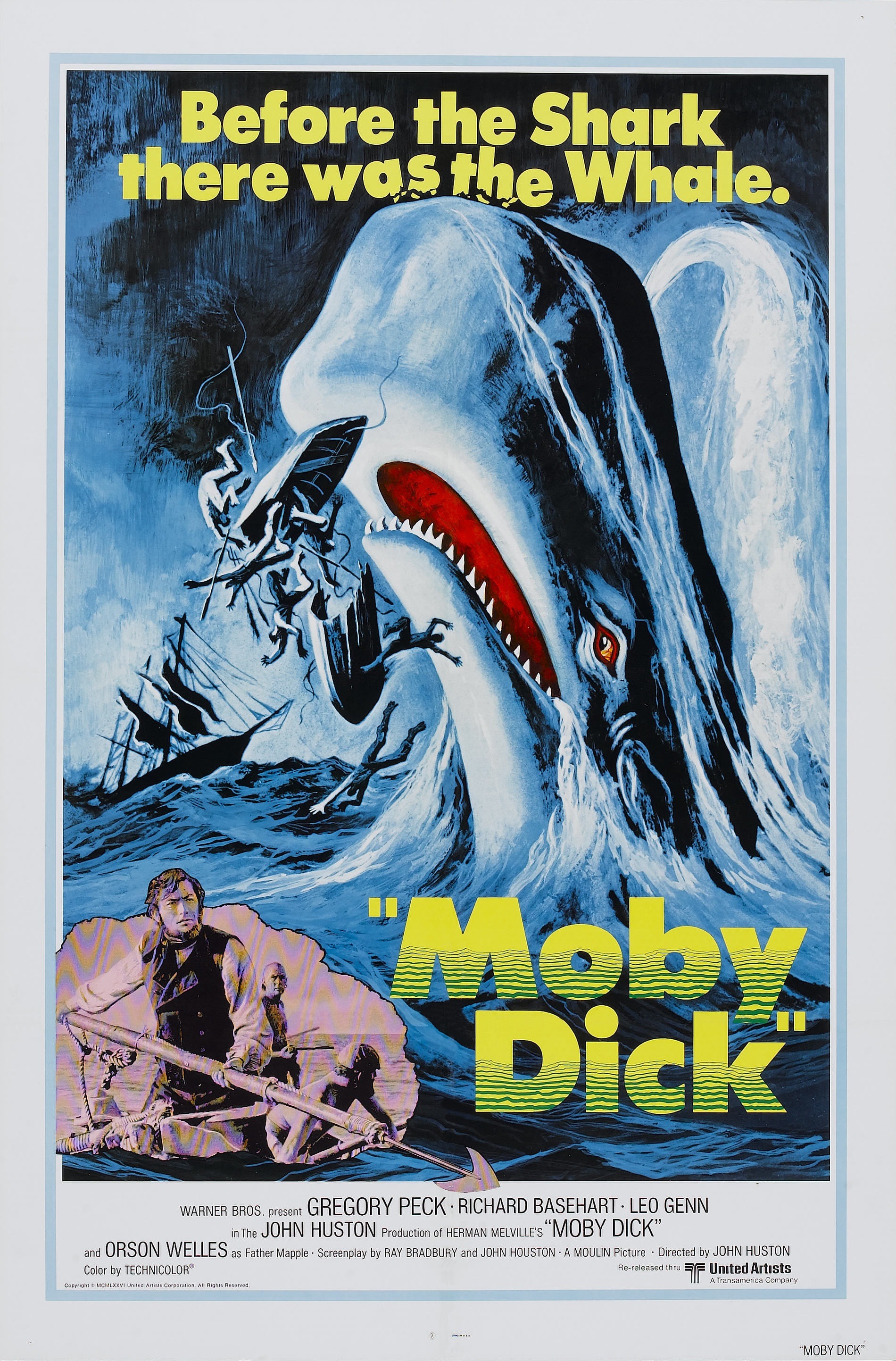 Mega Sized Movie Poster Image for Moby Dick (#1 of 2)