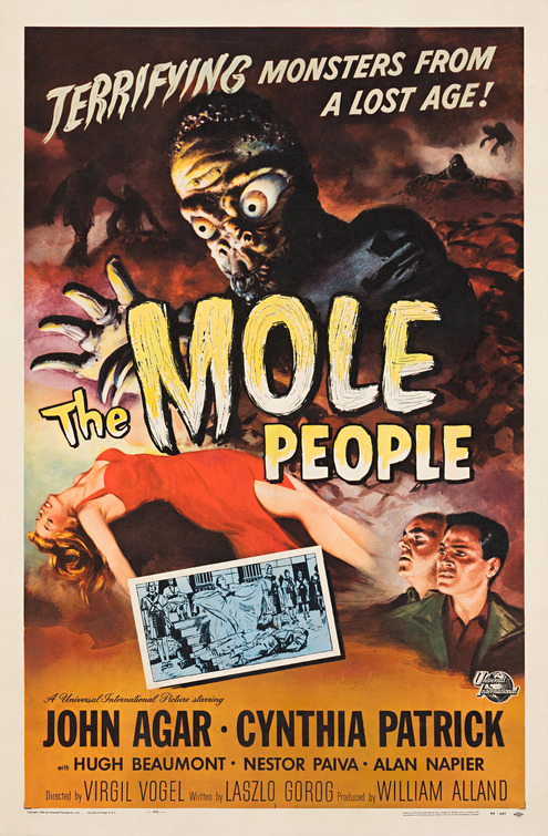 The Mole People Movie Poster
