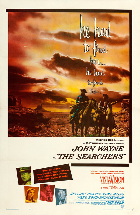 The Searchers Movie Poster