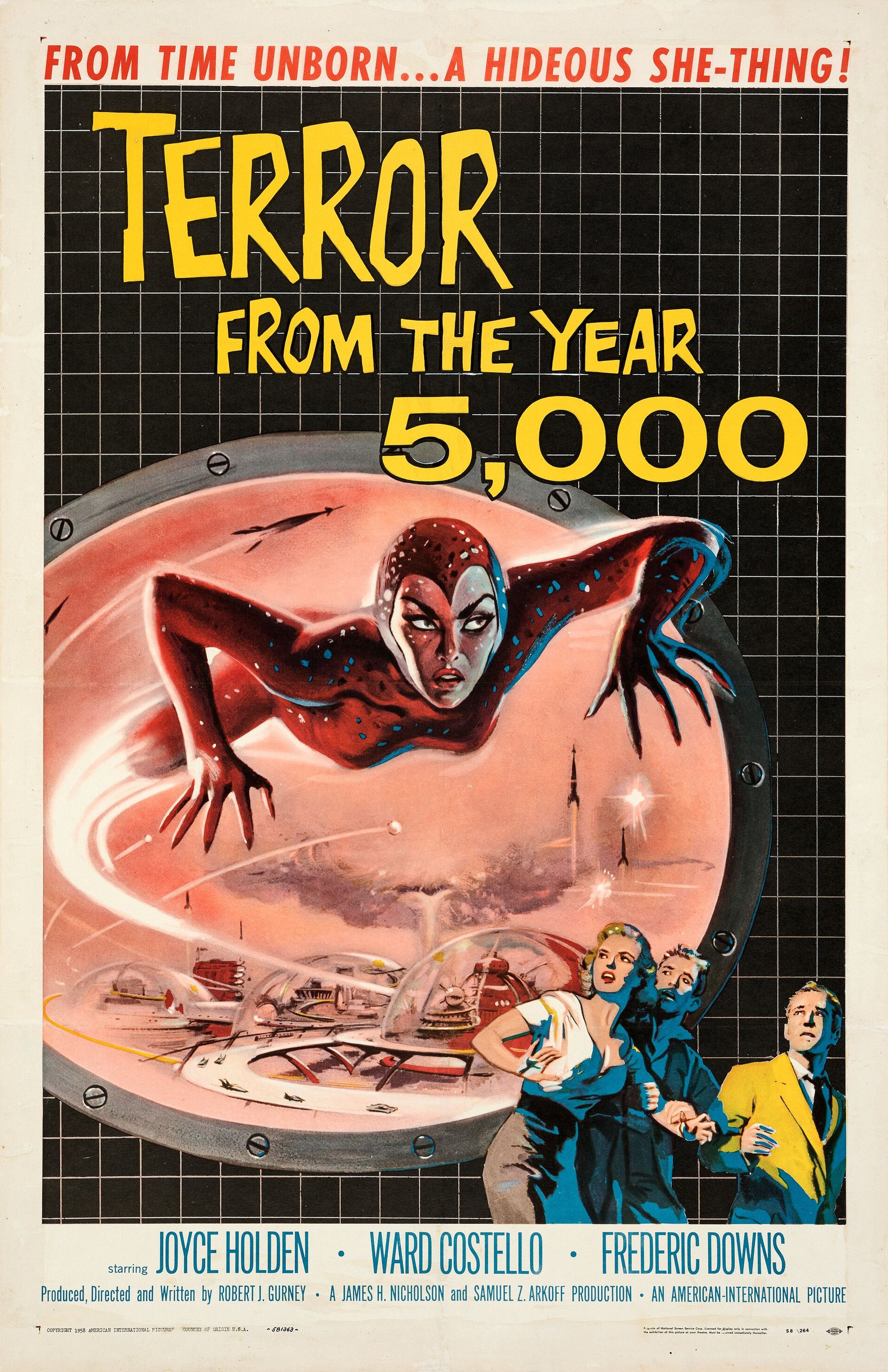 Mega Sized Movie Poster Image for Terror from the Year 5000 