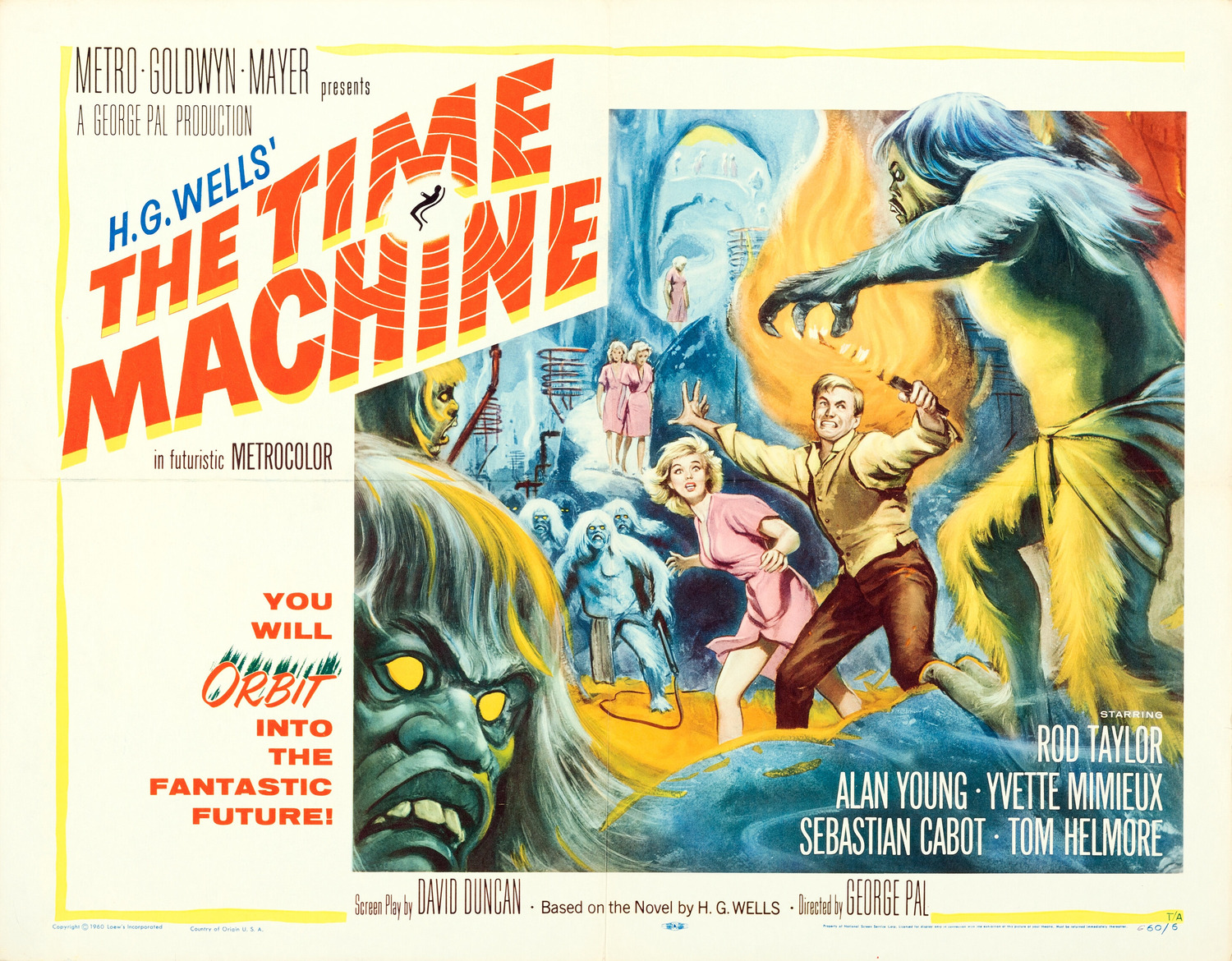 Extra Large Movie Poster Image for The Time Machine (#4 of 4)