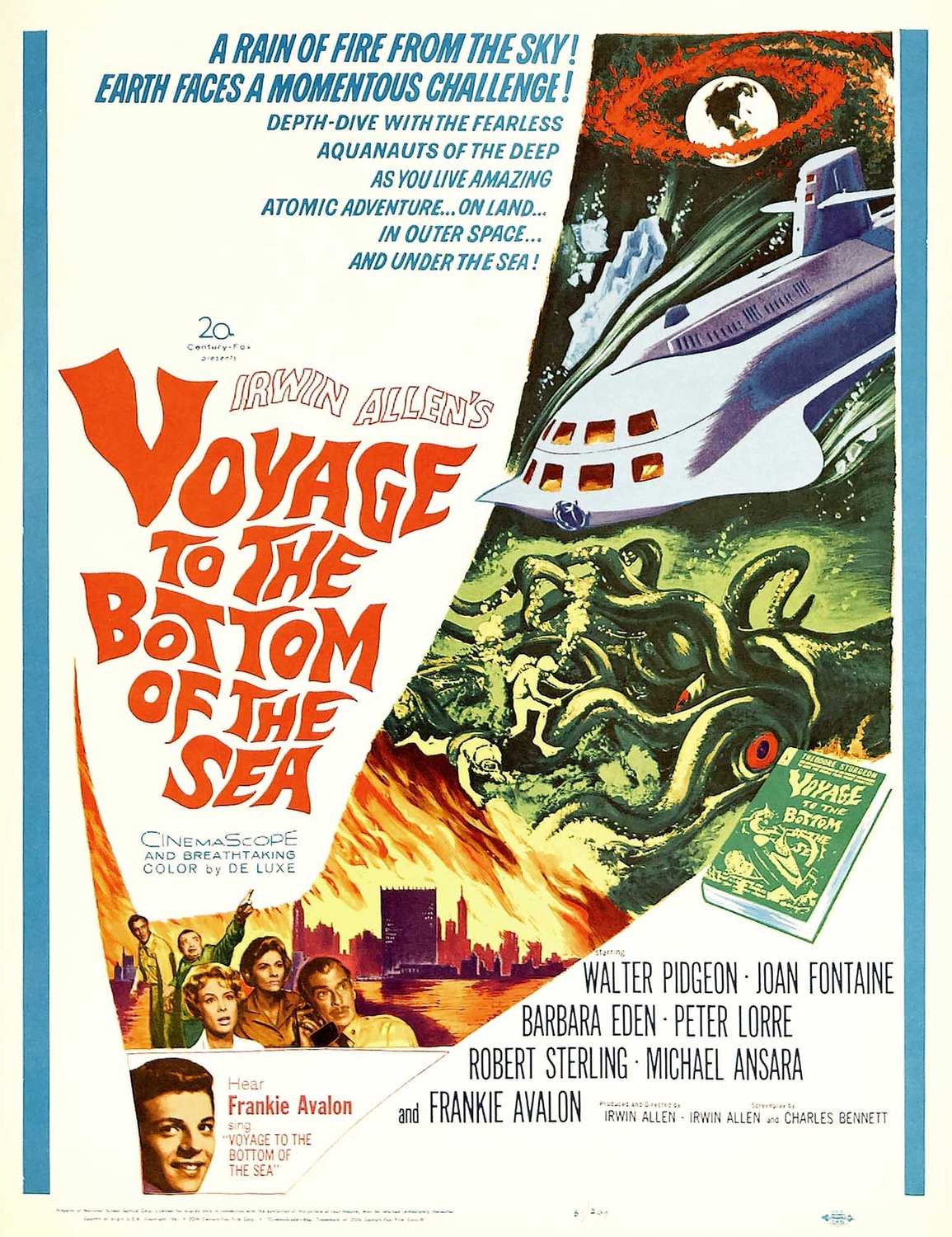 Extra Large Movie Poster Image for Voyage to the Bottom of the Sea (#2 of 3)