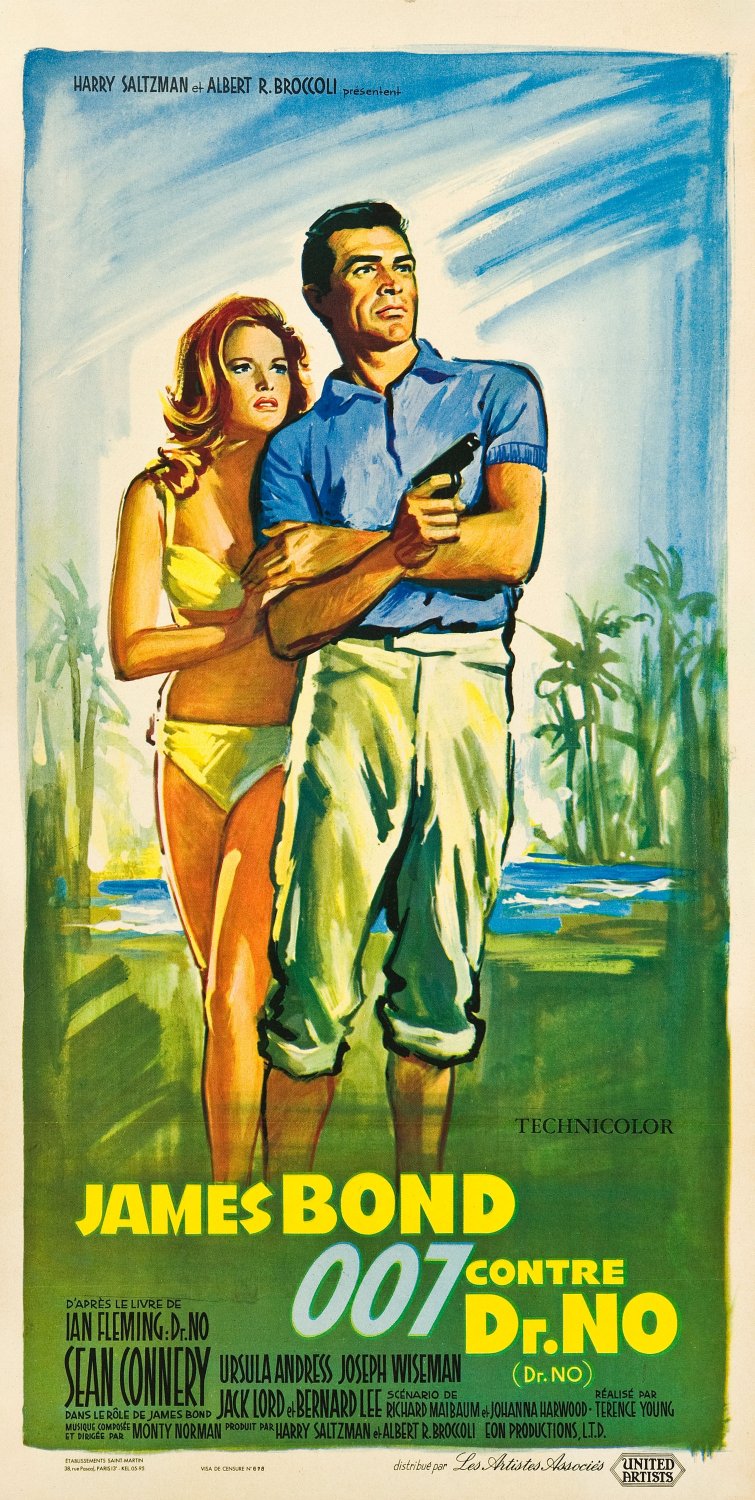 Extra Large Movie Poster Image for Dr. No (#4 of 14)