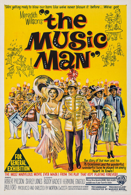 The Music Man Movie Poster