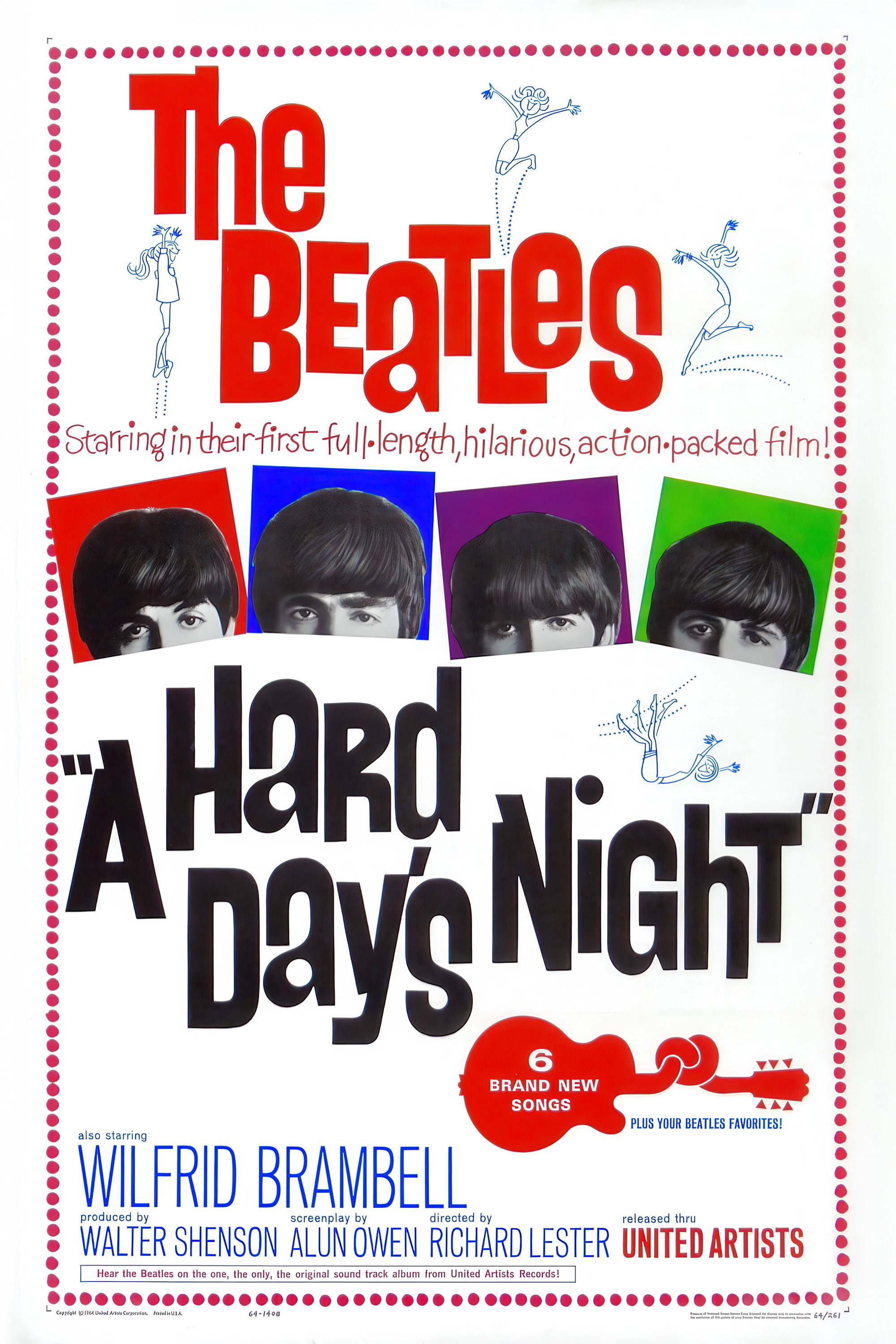 Mega Sized Movie Poster Image for A Hard Day's Night (#1 of 3)