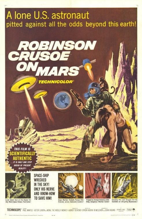 Robinson Crusoe on Mars Movie Poster