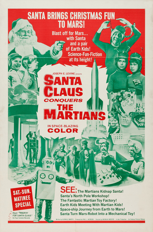 Santa Claus Conquers the Martians Movie Poster