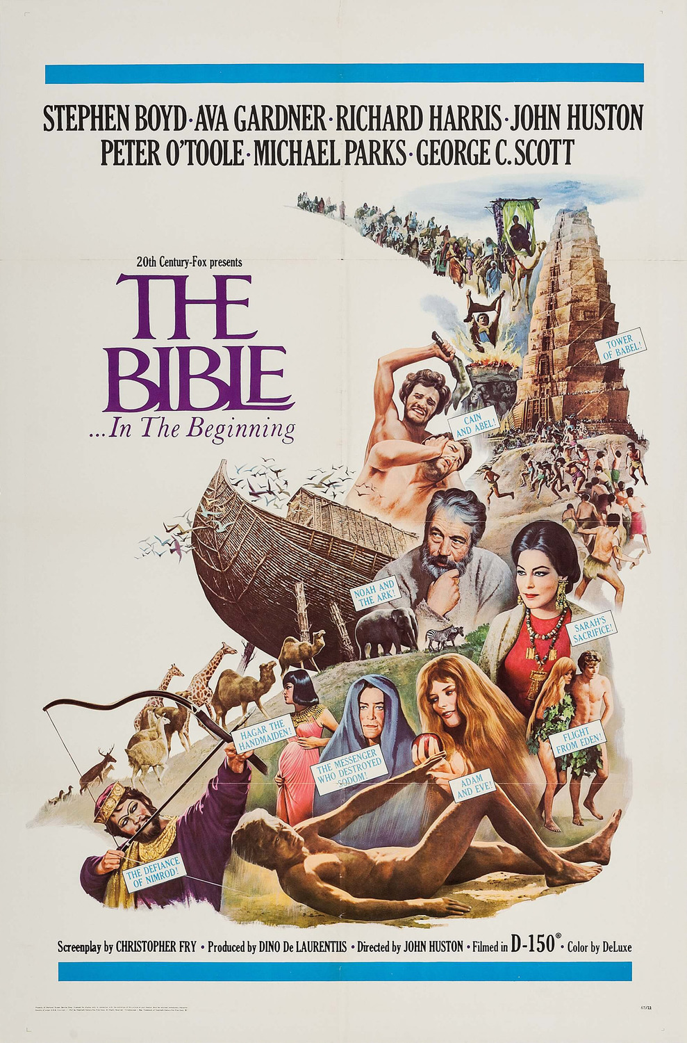 Extra Large Movie Poster Image for The Bible: In the Beginning... (#1 of 3)