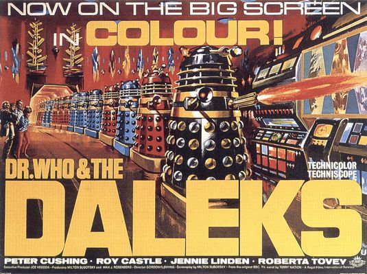 Dr. Who and the Daleks Movie Poster