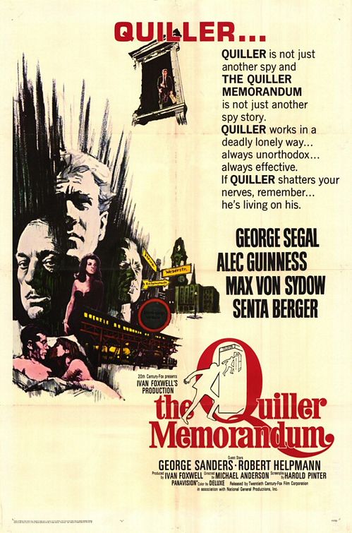 The Quiller Memorandum Movie Poster