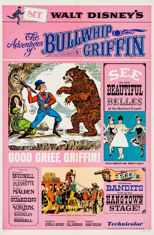 The Adventures of Bullwhip Griffin Movie Poster
