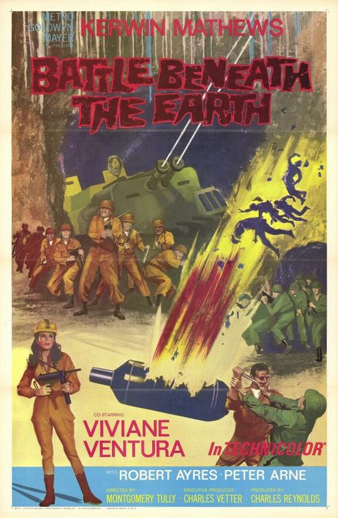 Battle Beneath the Earth Movie Poster