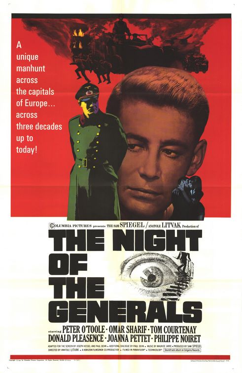 The Night of the Generals Movie Poster