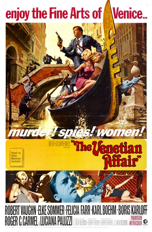 The Venetian Affair Movie Poster