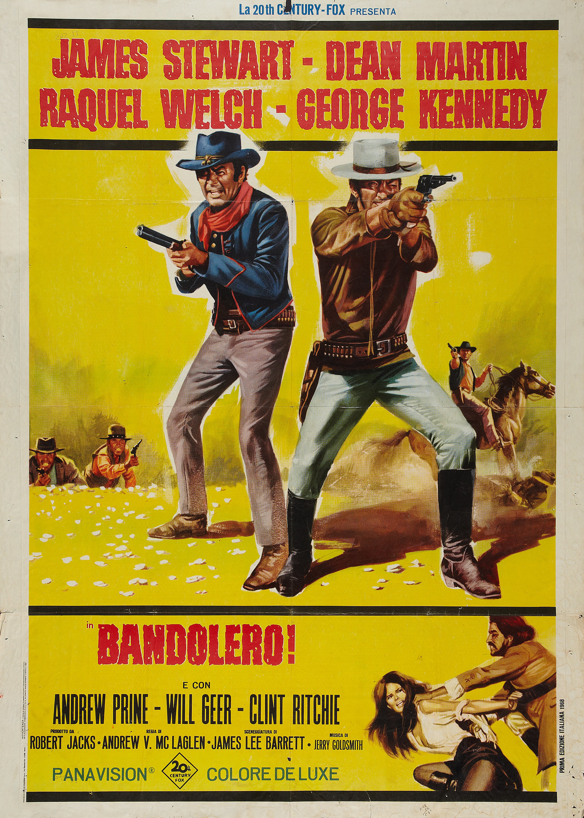 Mega Sized Movie Poster Image for Bandolero! (#5 of 9)