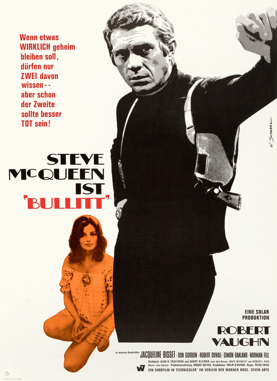 Extra Large Movie Poster Image for Bullitt (#15 of 19)