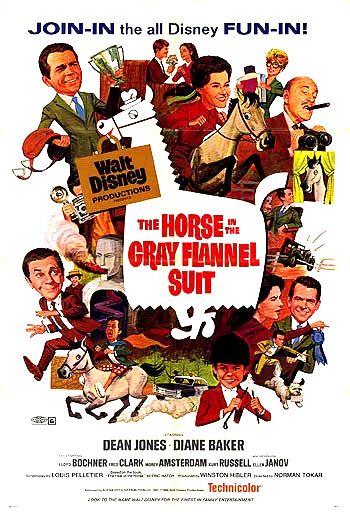 The Horse in the Gray Flannel Suit Movie Poster