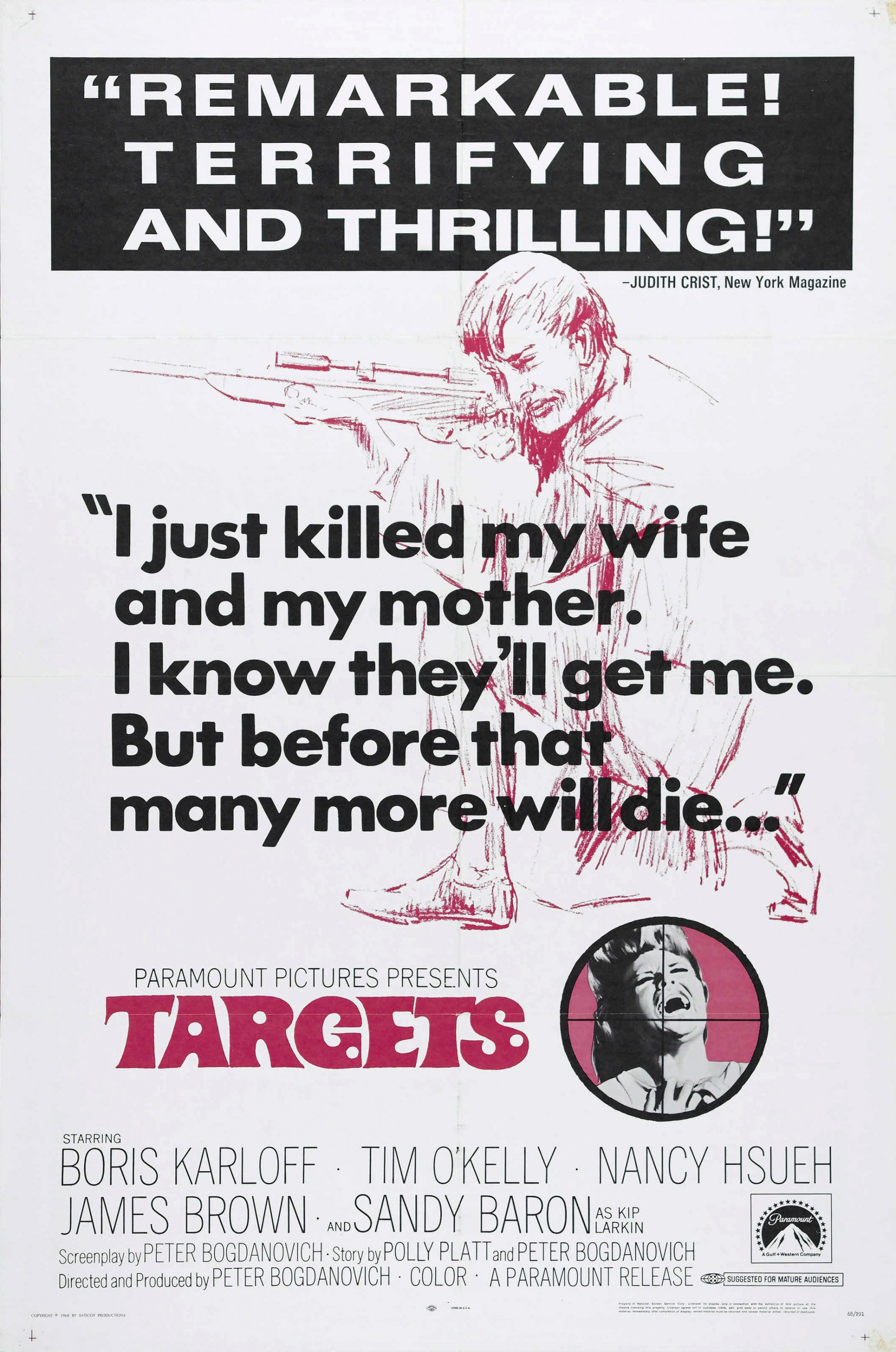 Mega Sized Movie Poster Image for Targets 