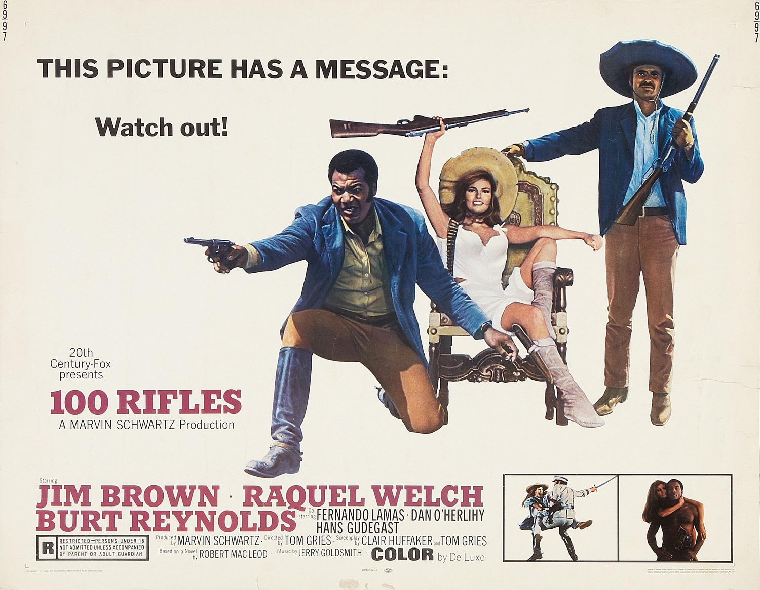 Extra Large Movie Poster Image for 100 Rifles (#4 of 9)