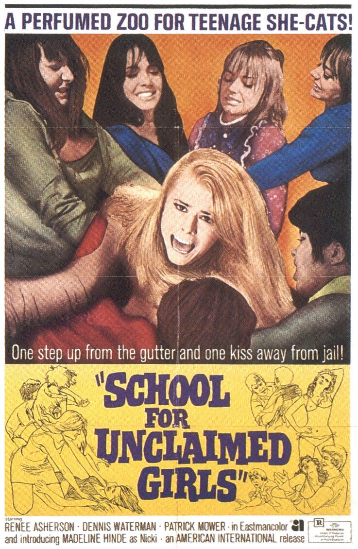 Extra Large Movie Poster Image for School for Unclaimed Girls 